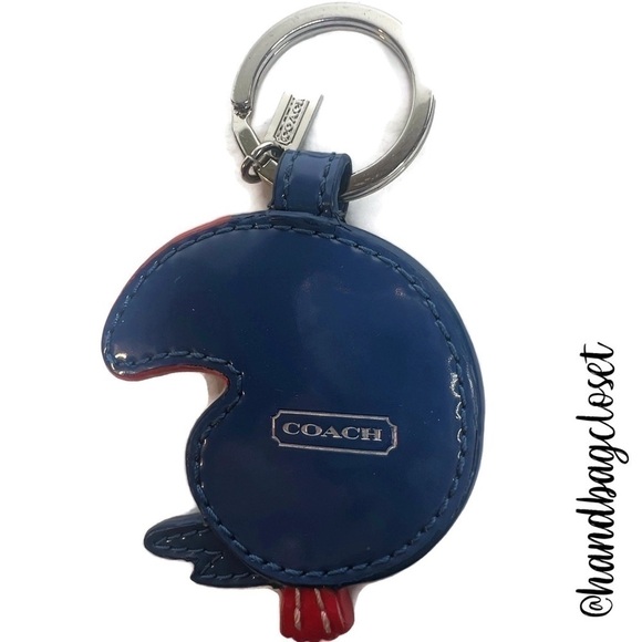 Coach Toucan Bird Keychain Fob Vintage - Picture 3 of 5